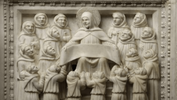 Sant’Agostino consegna la regola